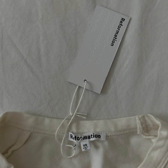 Reformation baseball baby tee - Picture 2 of 3